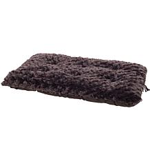 PETMAKER Cushion Pillow Furry Pet Bed - Chocolate