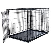 PETMAKER Extra Large 2-Door Foldable Dog Crate Cage