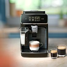 PhilipsA utomatic Espresso Machine with LatteGo Milk Frother - Black 