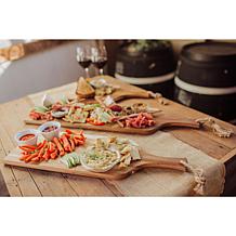 Picnic Time Artisan 24" Acacia Charcuterie Board, (Acacia Wood)