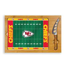 Picnic Time Glass Top Cutting Board-Kansas City Chiefs
