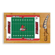 Picnic Time Glass Top Cutting Set - Un. of Louisville