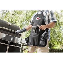 Picnic Time NFL BBQ Apron Tote Pro Grill Set - Kansas City Chiefs