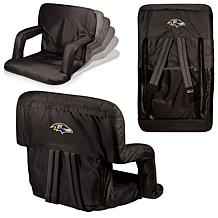 Picnic Time Ventura Folding Chair-Baltimore Ravens