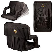 Picnic Time Ventura Folding Chair-Minnesota Vikings