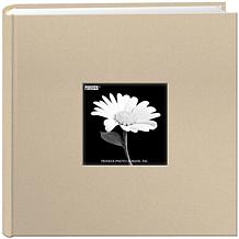 Pioneer Cloth Photo Album with Frame 9X9 - Biscotti Beige