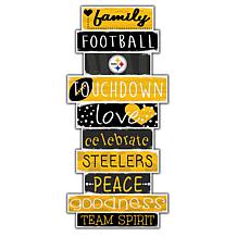 NFL Pittsburgh Steelers 16oz Acrylic Travel Tumbler with Metallic Graphics