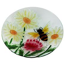 Plow & Hearth Glass Bird Bath