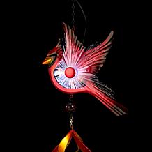 Plow & Hearth Solar Fiber Optic Hanging Twirler