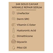 PRAI Beauty 24K Gold Wrinkle Repair Creme and Serum