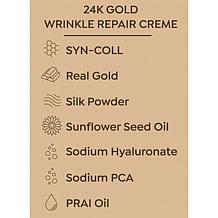PRAI Beauty 3.4 oz. 24K Gold Wrinkle Repair Night Creme in Ladybug Jar