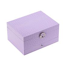 Prestige™ Anti-Tarnish 2-Layer Jewelry Box with Mirror