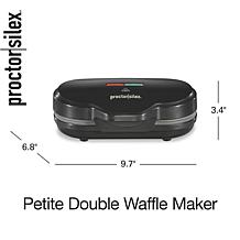 Proctor Silex Petite Double Waffle Maker