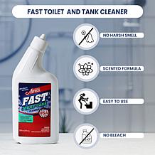 Professor Amos 58oz Fast Toilet & Tank Cleaner w/Foam Booster