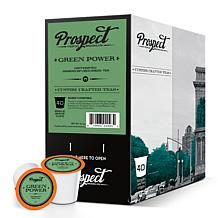 Prospect Tea Green Power Caffeinated Tea Pods for Keurig 40-Count