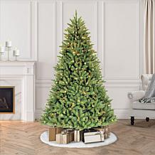 Puleo 10' Franklin Fir Artificial Christmas Tree w/1300 Clear Lights