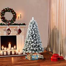 Puleo International 4.5' Artificial Pine Christmas Tree w/ Stand Green