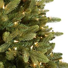 Puleo International 6.5' Pre-lit Slim Westford Spruce Tree 