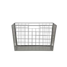 Puleo International 7.5" Durable Multifunctional Wire Basket - Grey