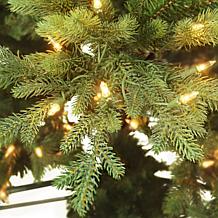 Puleo International 9' Pre-Lit Balsam Fir  Christmas Tree 1000 Lights