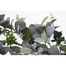 Puleo International Lambs Ear Garland, 6' x 10"