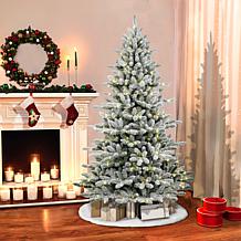 Puleo Intl. Pre-Lit 7.5' Bennington Fir Artificial Christmas Tree