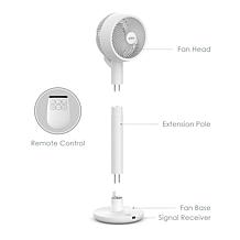 Pure Enrichment Oscillating Floor and Table Fan