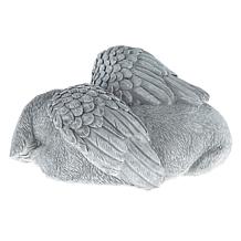 Pure Garden Pet Memorial Keepsake Statue - Sleeping Angel Dog