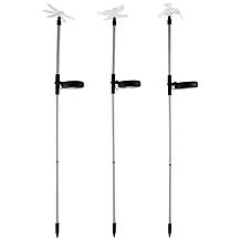 Pure Garden Solar-Powered LED Stake Lights