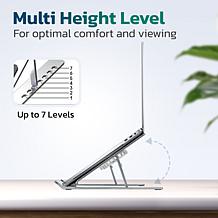 Purely F82 Adjustable Height Foldable Laptop Stand Cooling Pad