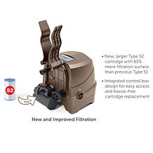 PureSpa Sahara Tan Round Bubble Spa for 4 People