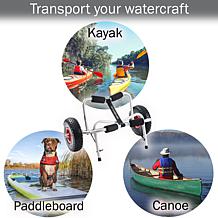 Rad Sportz Aluminum-Frame Kayak Dolly with Airless Tires