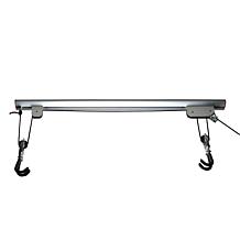 Rad Sportz Bike Hoist Ceiling Storage Rack with Rope and Pulley