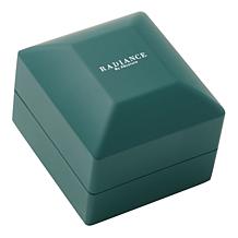 Radiance by Absolute™ 10K Gold 1ctw 100-Facet Princess Stud Earrings