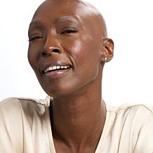 Radiance by Absolute™ 10K Gold 1ctw 100-Facet Round Stud Earrings