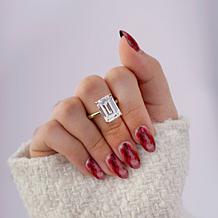 Radiance by Absolute™ 14.10ctw Emerald Cut Solitaire Ring