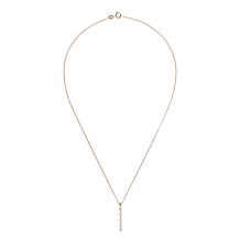 Radiance by Absolute™ 18" Sterling Silver Linear Drop Necklace