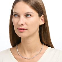 Radiance by Absolute™ 42.03ctw Multishaped Stone Line Necklace