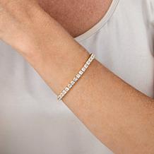 Radiance by Absolute™ 4mm Asscher Cut Tennis Bracelet