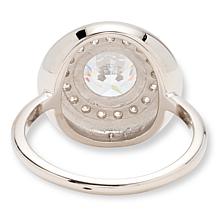 Radiance by Absolute™ 6.32ctw Framed Halo Circle Ring