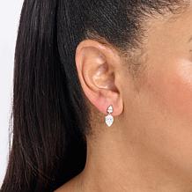 Radiance by Absolute™ 7.88ctw Simulated Diamond Pear Drop Earrings