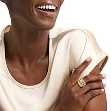 Radiance by Absolute™ Connected 6-Band Stack Ring 