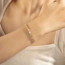 Radiance by Absolute™ Couture Baguette Cut Tennis Bracelet