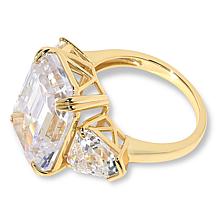 Radiance by Absolute™ Couture Emerald-Cut and Trilliant Cocktail Ring