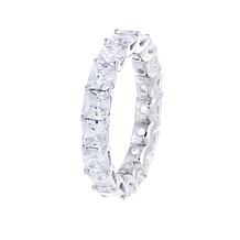 Radiance by Absolute™ Cushion-Cut Eternity Style Wedding Band Ring