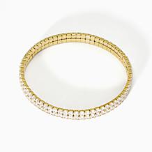 Radiance by Absolute Double Row Stretch Bracelet