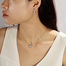 Radiance by Absolute™ Floating Halo Necklace and Earrings with Jackets