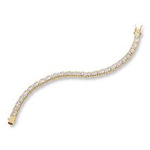 Radiance by Absolute™ Goldtone Magic Magnet Clasp Line Bracelet