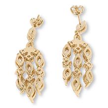 Radiance by Absolute™ Marquise and Round Chandelier Drop Earrings