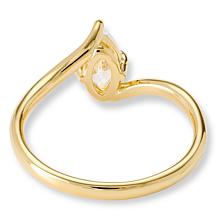 Radiance by Absolute™ Marquise CZ Sterling Silver Ring